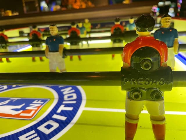 Imagen de fondo de futbolin Presas Evo